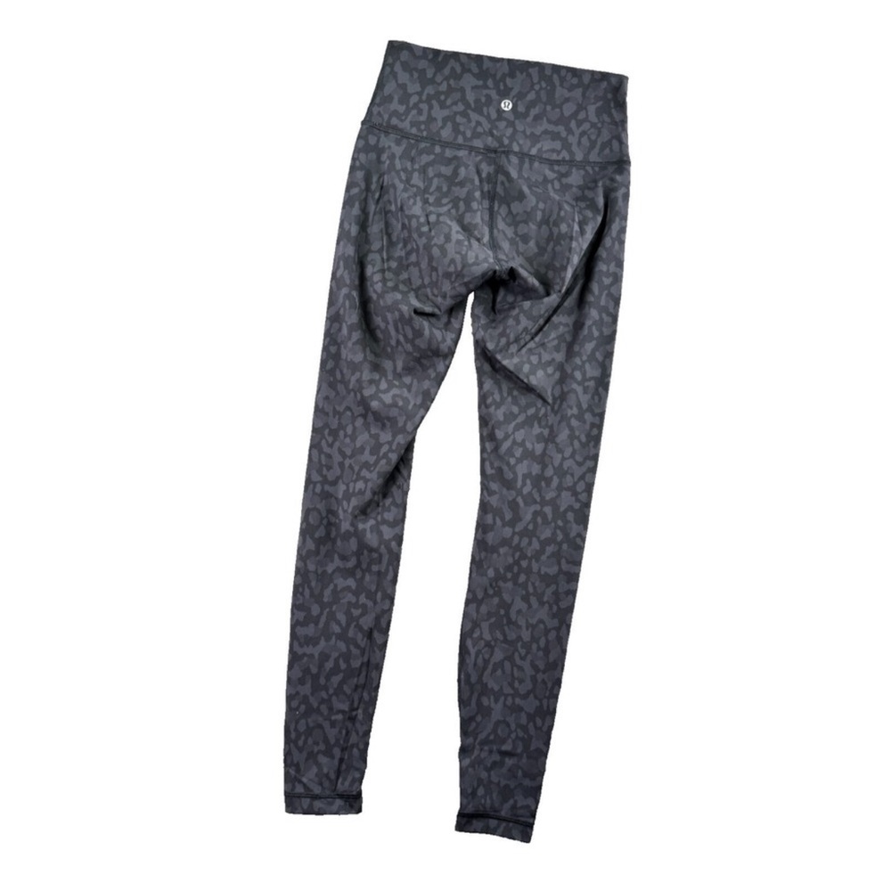 Lululemon Athletica Gray Patterned Leggings